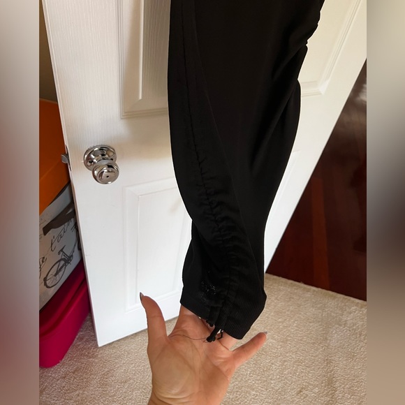 Ruched Drawstring Dress, Casual Bodycon Crew Neck Short Sleeve Dress - Picture 8 of 8